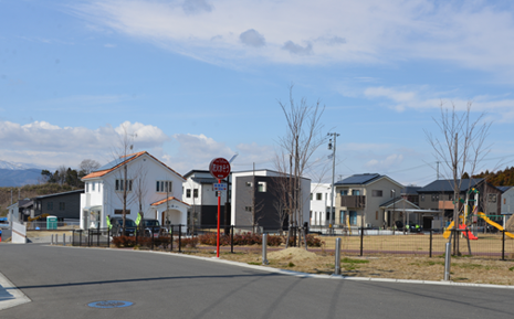 ときわ台の住宅街画像