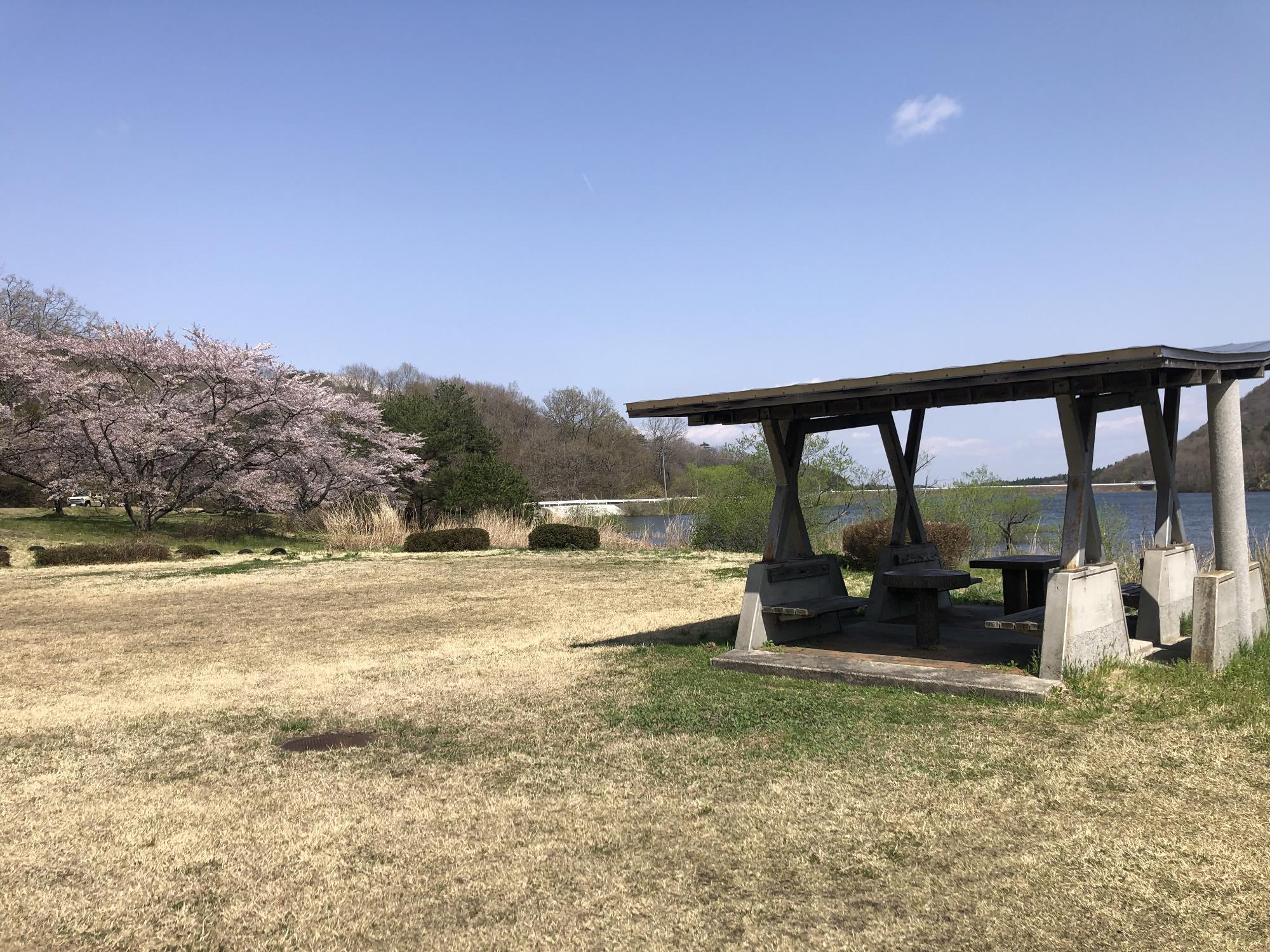 達居森と湖畔自然公園(牛野ダムキャンプ場)