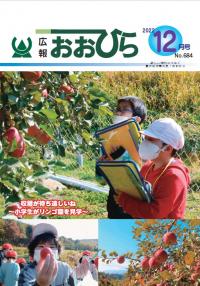 広報おおひら2022年12月号の表紙
